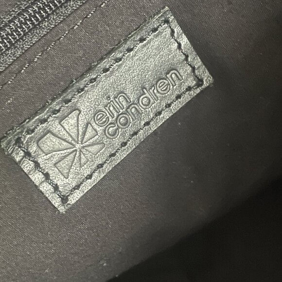 Erin Condren black leather bag - Picture 6 of 8